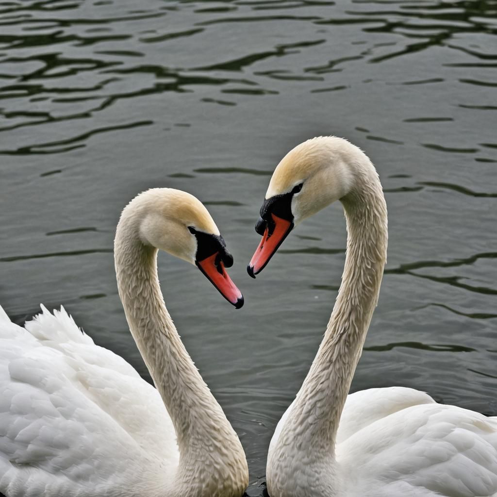 Swans: A Pair for Life in Harmony