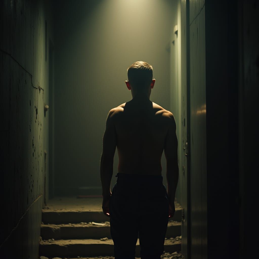 Epic Cinematic Film Still with Atmospheric Lighting