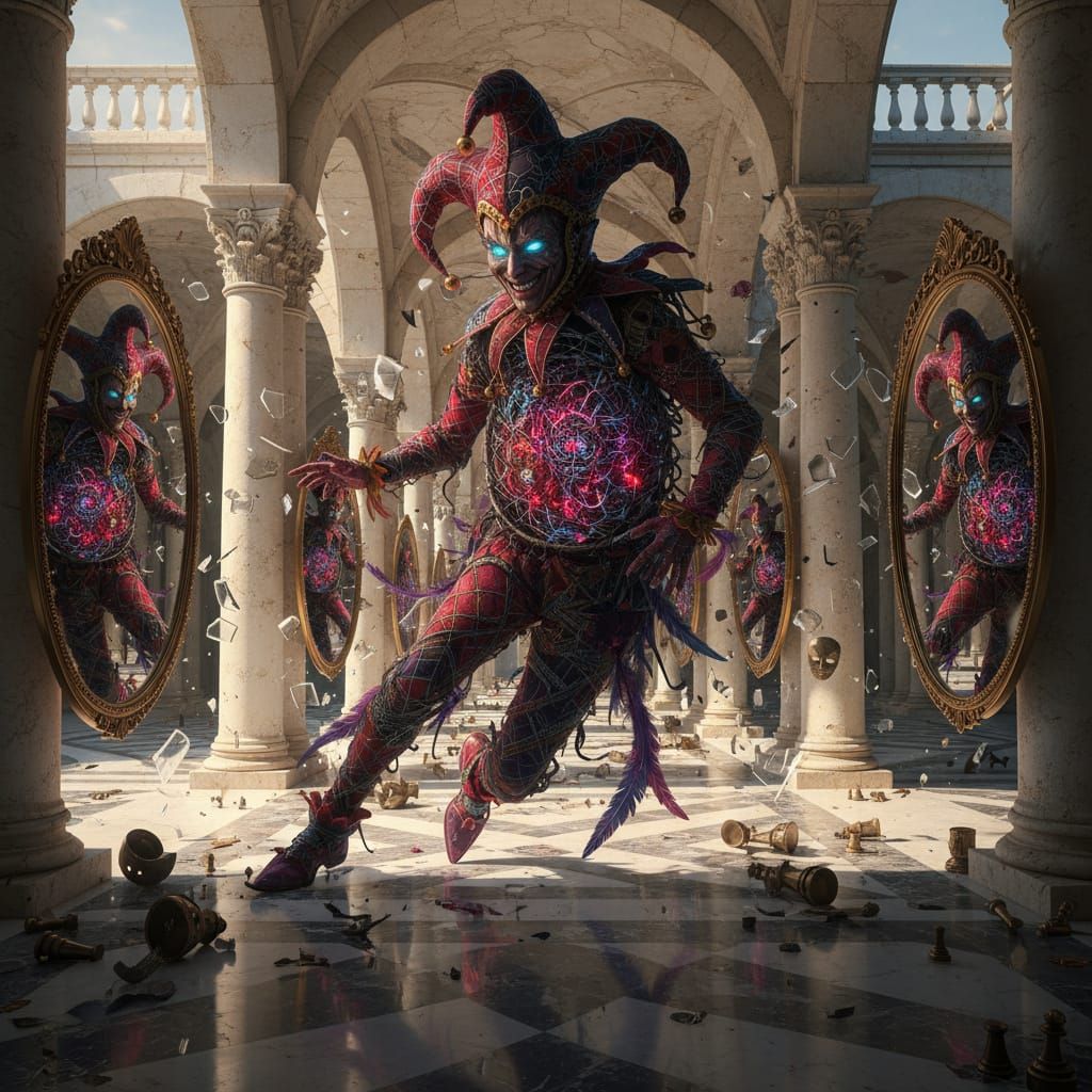 Infinite Jester Chaos Causing in Portico Breezeways and Unin...