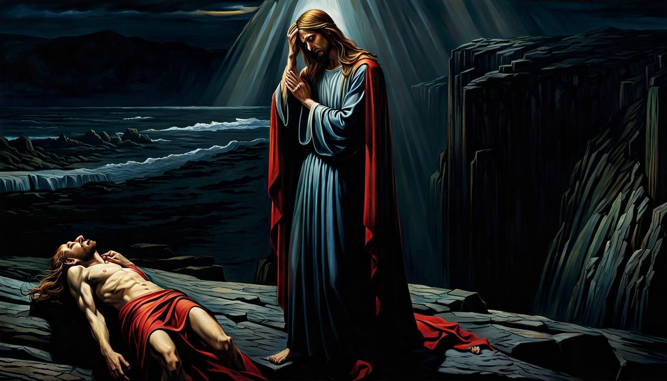 Christ's Suffering: A Dark Fantasy Reimagining