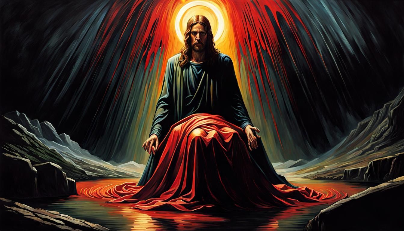 Christ's Suffering: A Dark Fantasy Interpretation