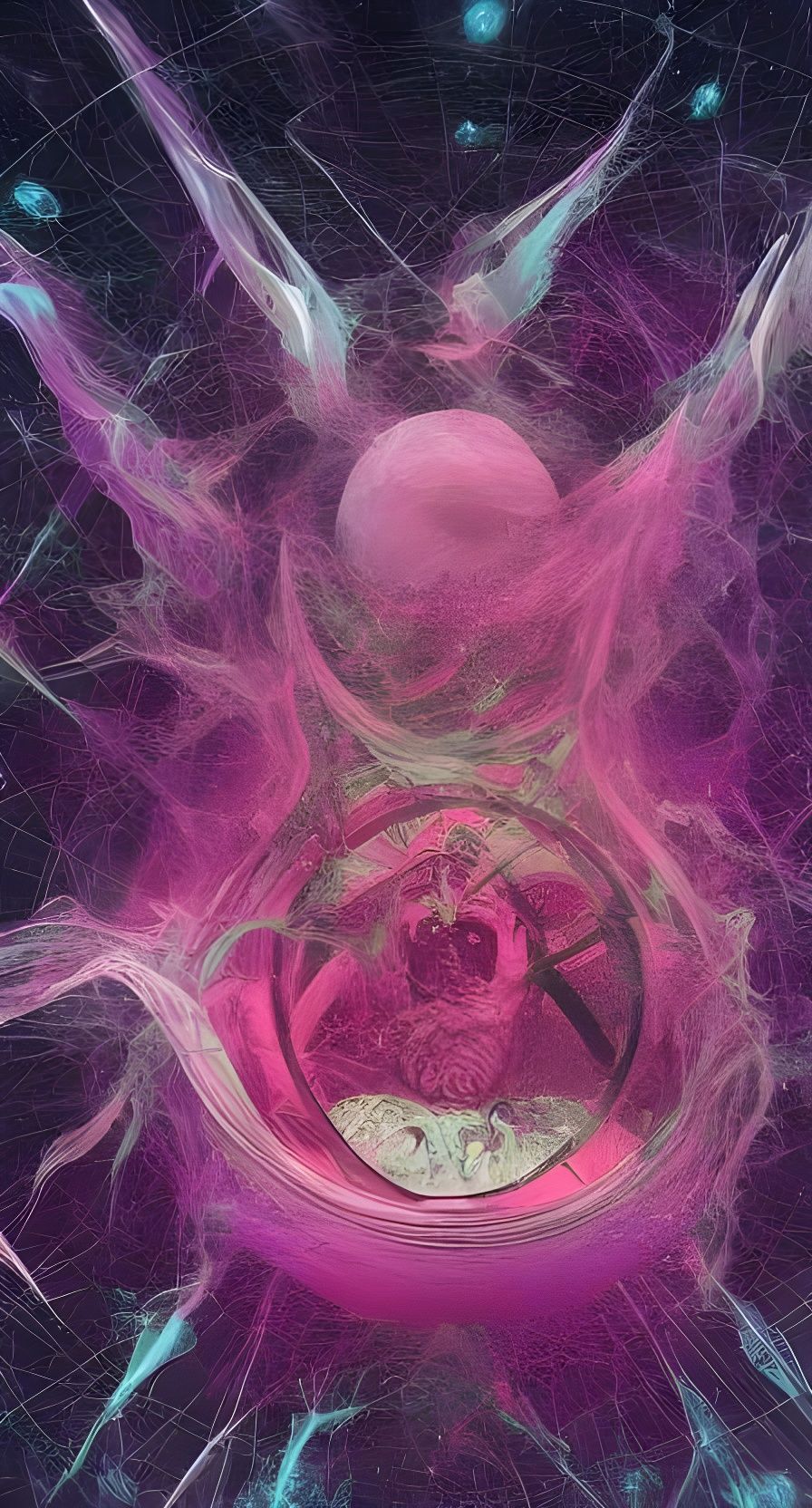 Molecular decomposition.