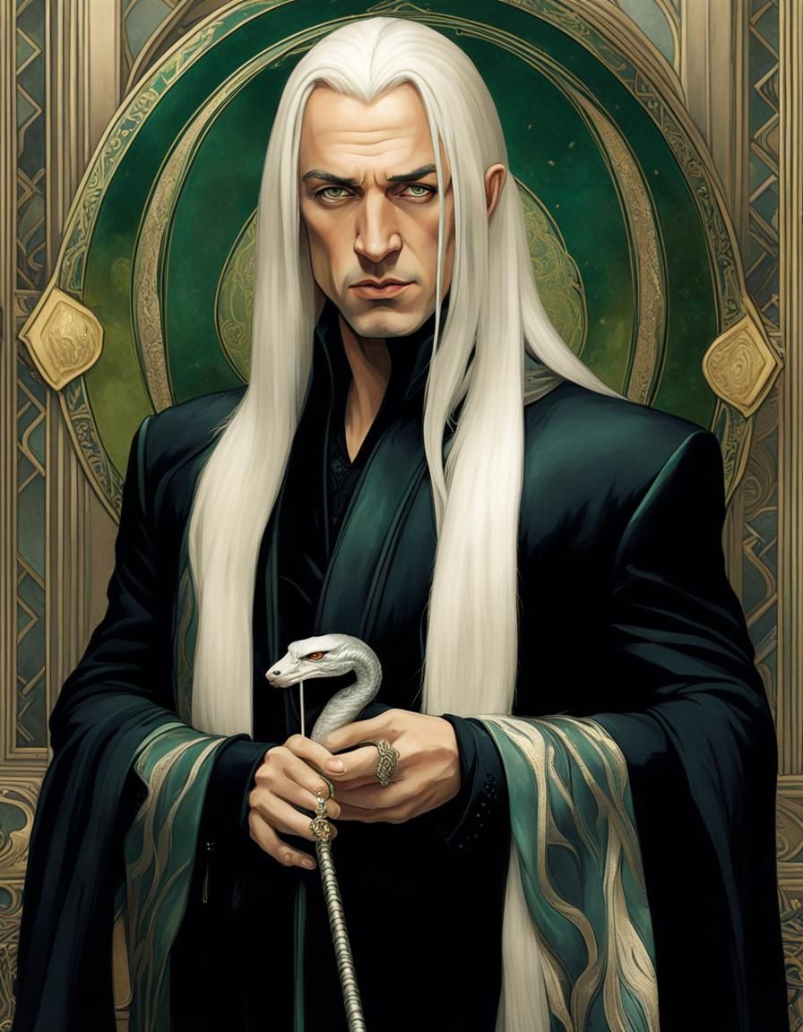 Lucius Malfoy - Tarot Card Series