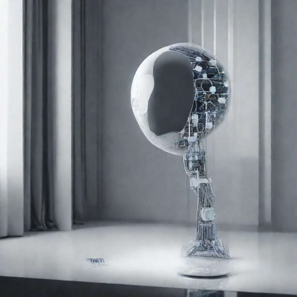 AI in the Mirror: A Surreal Reflection