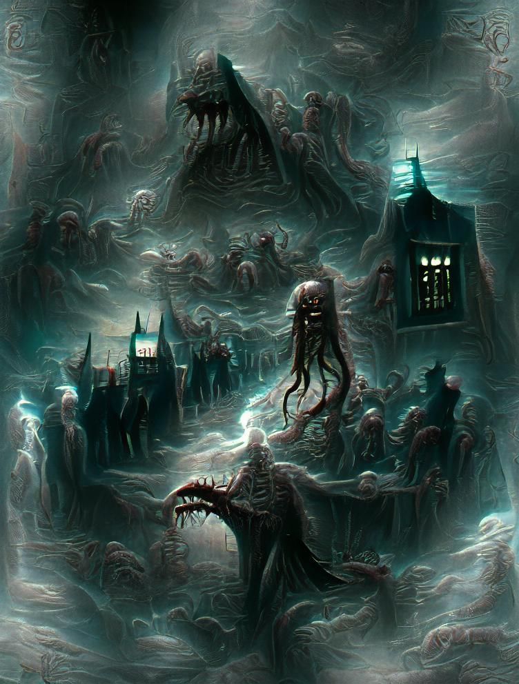 Arkham Horror: Sinister Matte Painting