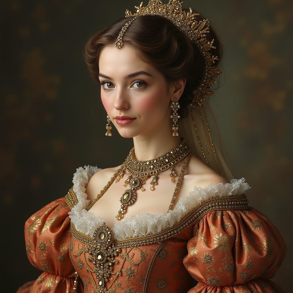 Sixteenth Century Spanish Princess Portrait
