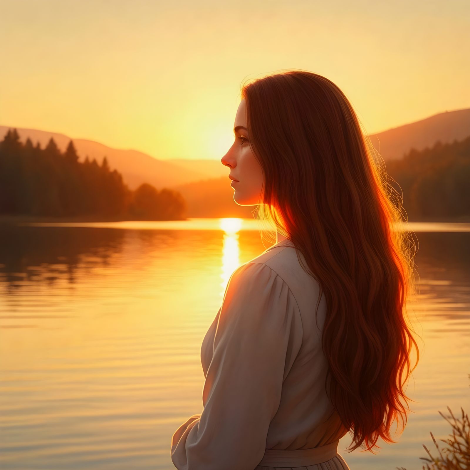 Abstract Reflective Surface