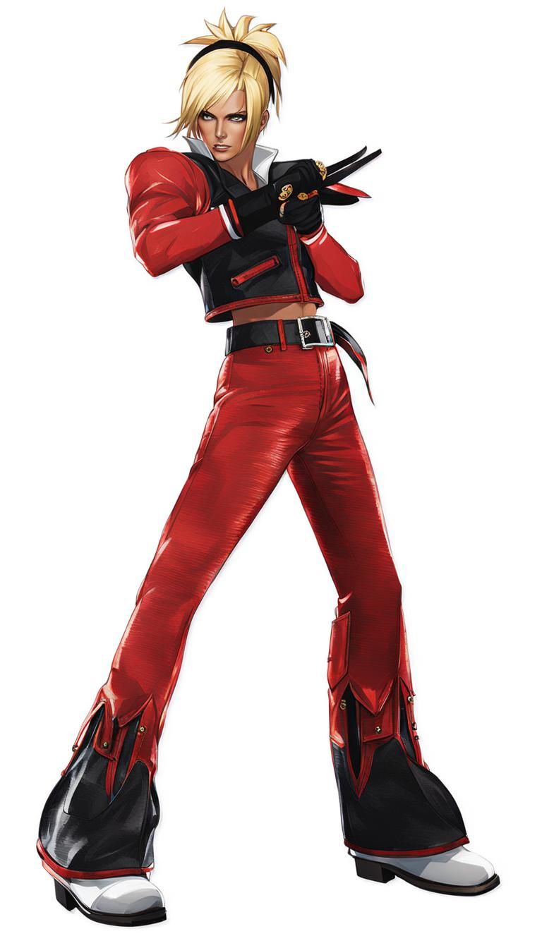 Brittany Spears as Ash Crimson: Character Design