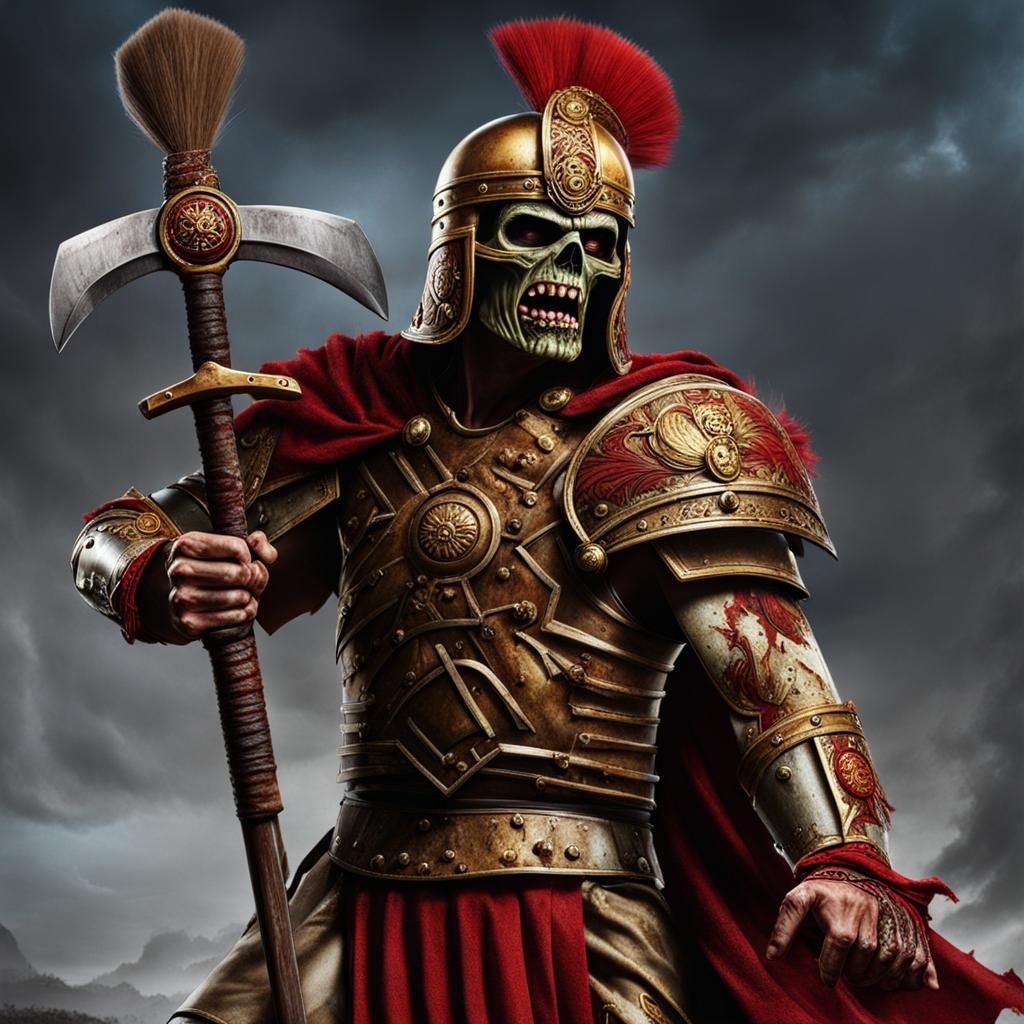 Zombie Roman Warrior