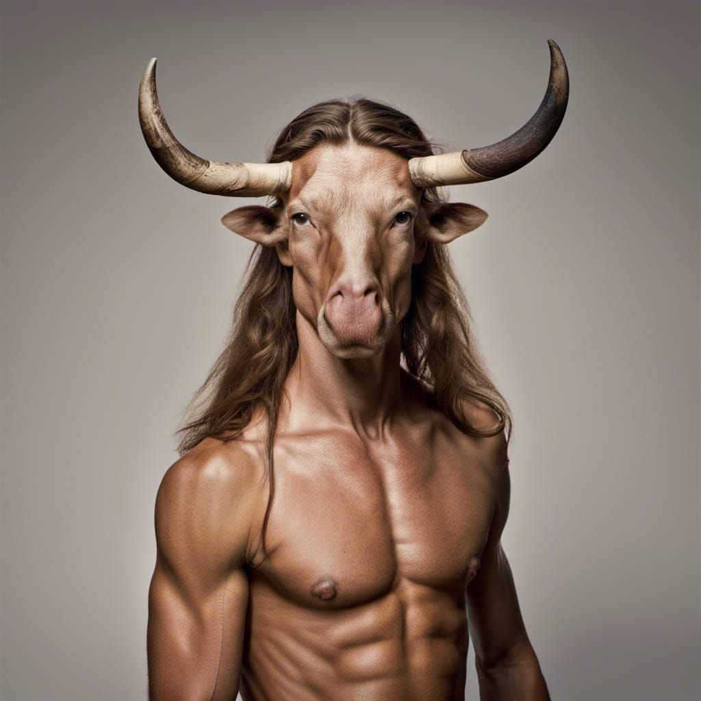 A hyper realistic , Sagittarius, centaur