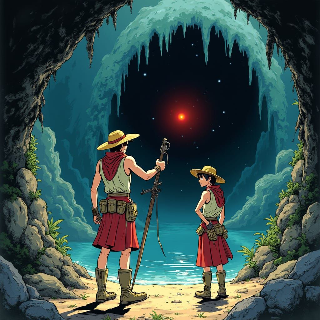 Greek Adventurer Discovers Cyclopean Giant in Dark Cave