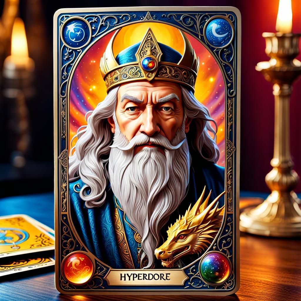 Dumbledore Tarot Card