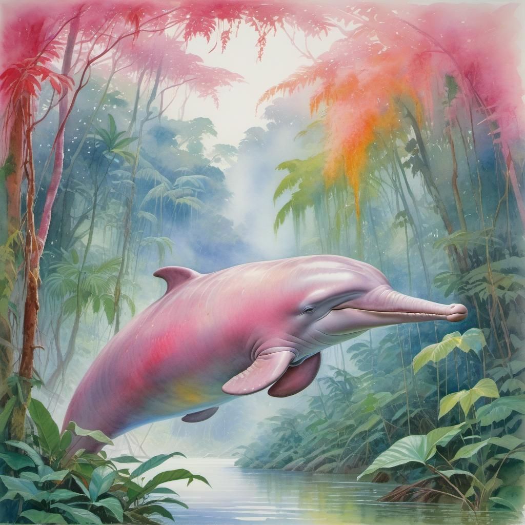Pinky The River Dolphin