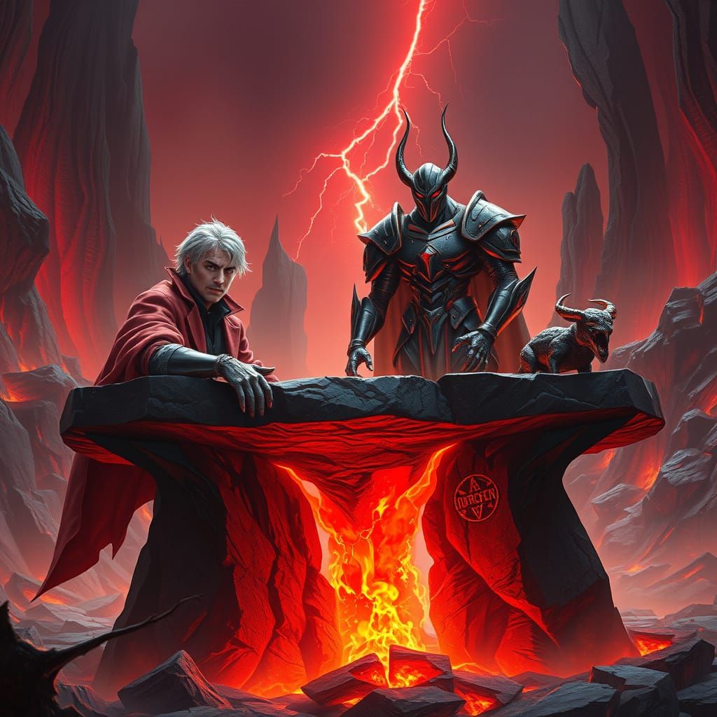 Dante vs Doom Slayer in Infernal Arena