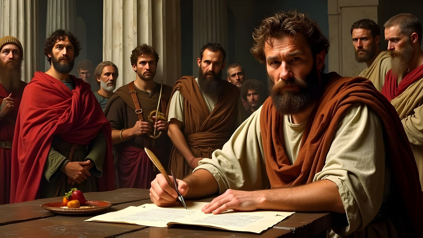 Apostle Paul Writes with Gratitude and Devotion