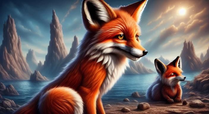 Fox Pirate Unveils Hidden Treasure on Foggy Skull Island