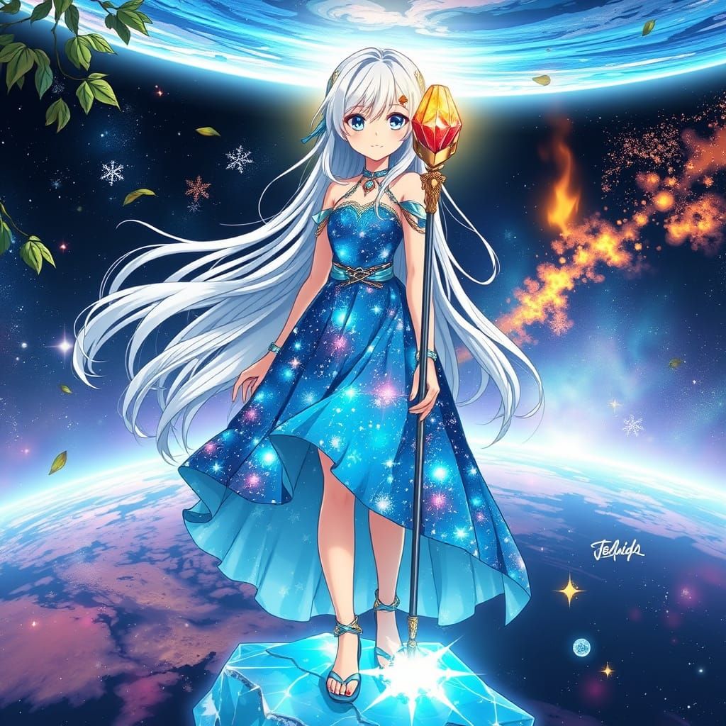 Galactic Goddess of Elements