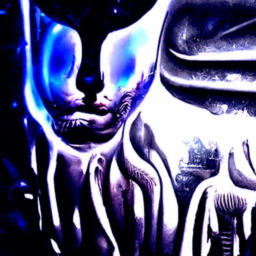 Giger-Inspired Fantasy House in Unreal Engine 5