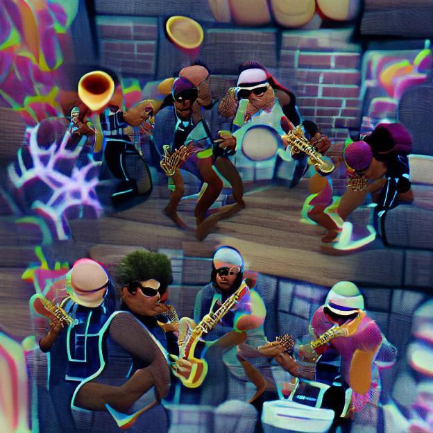 Energetic Funk Band Performance