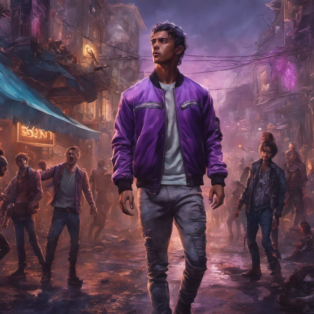 Fantasy Street: Handsome Lad and Zombies, Hyperrealistic
