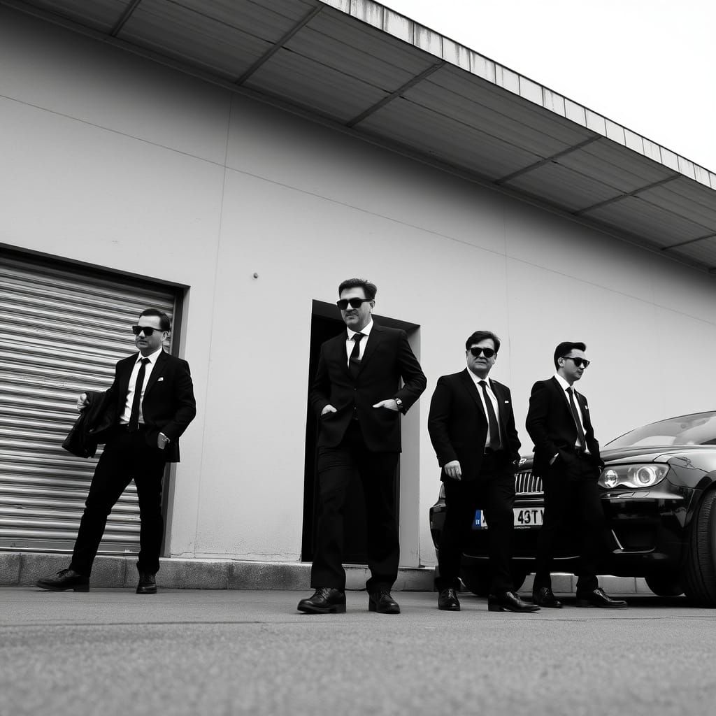 Men in Black: Mysterious Agents in Black Suits