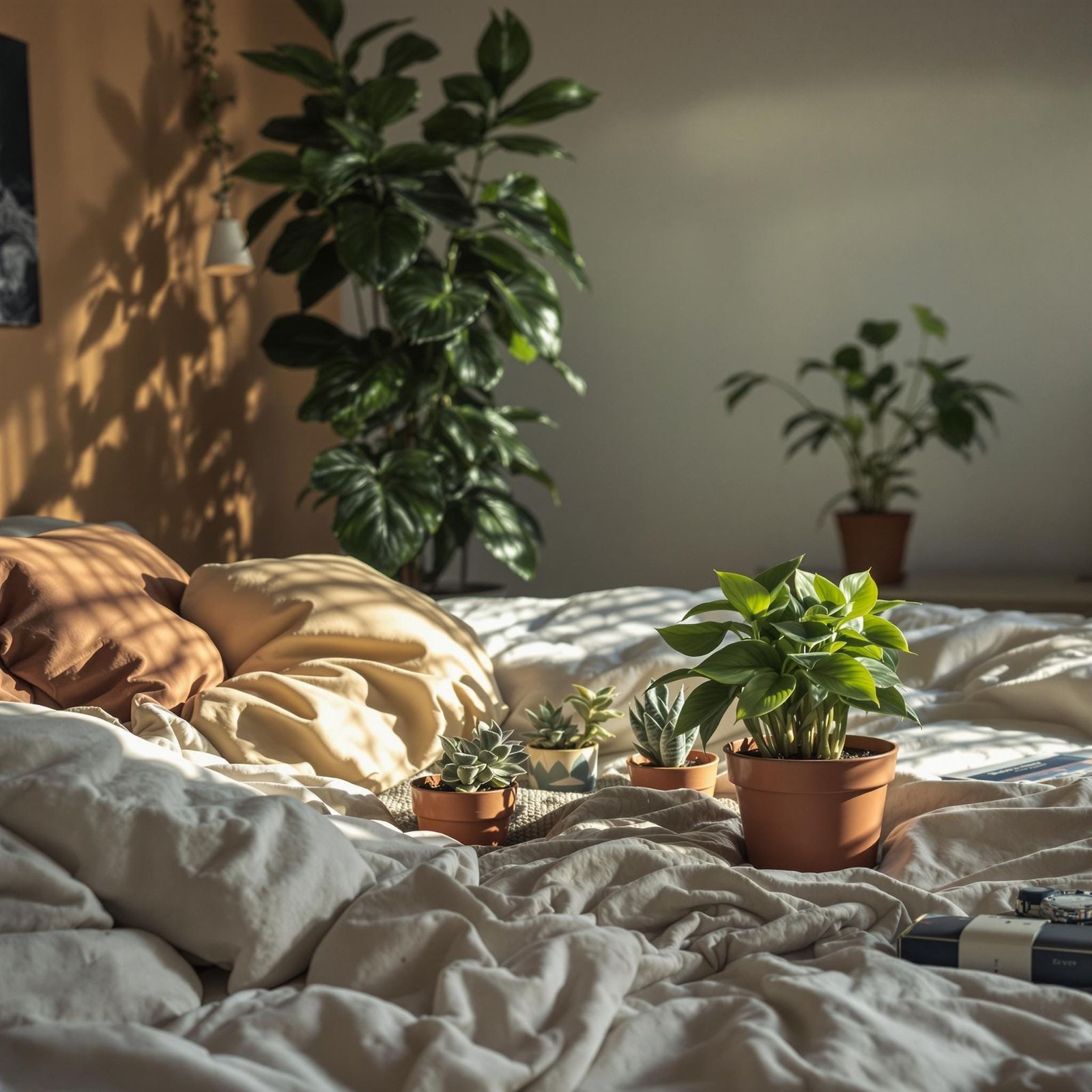 Indoor Plant Scavenger Hunt in Bedroom