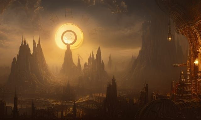 Clockwork Angels Steampunk Landscape in Unreal Engine