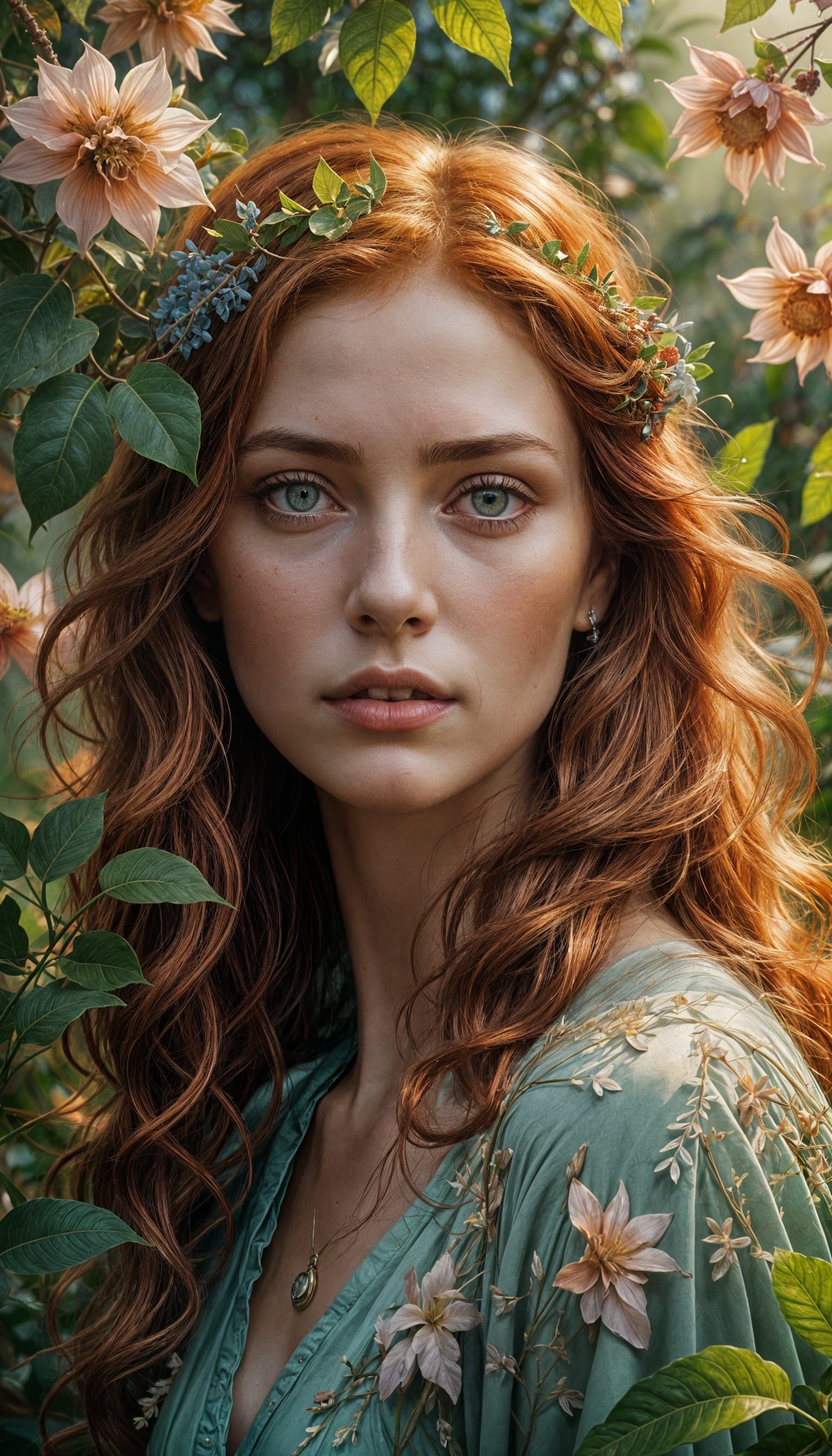 Venus in Ethereal Fantasy Pastel Painting