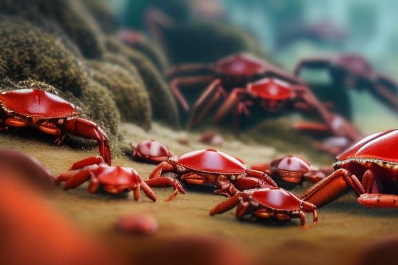 The great red crab migration