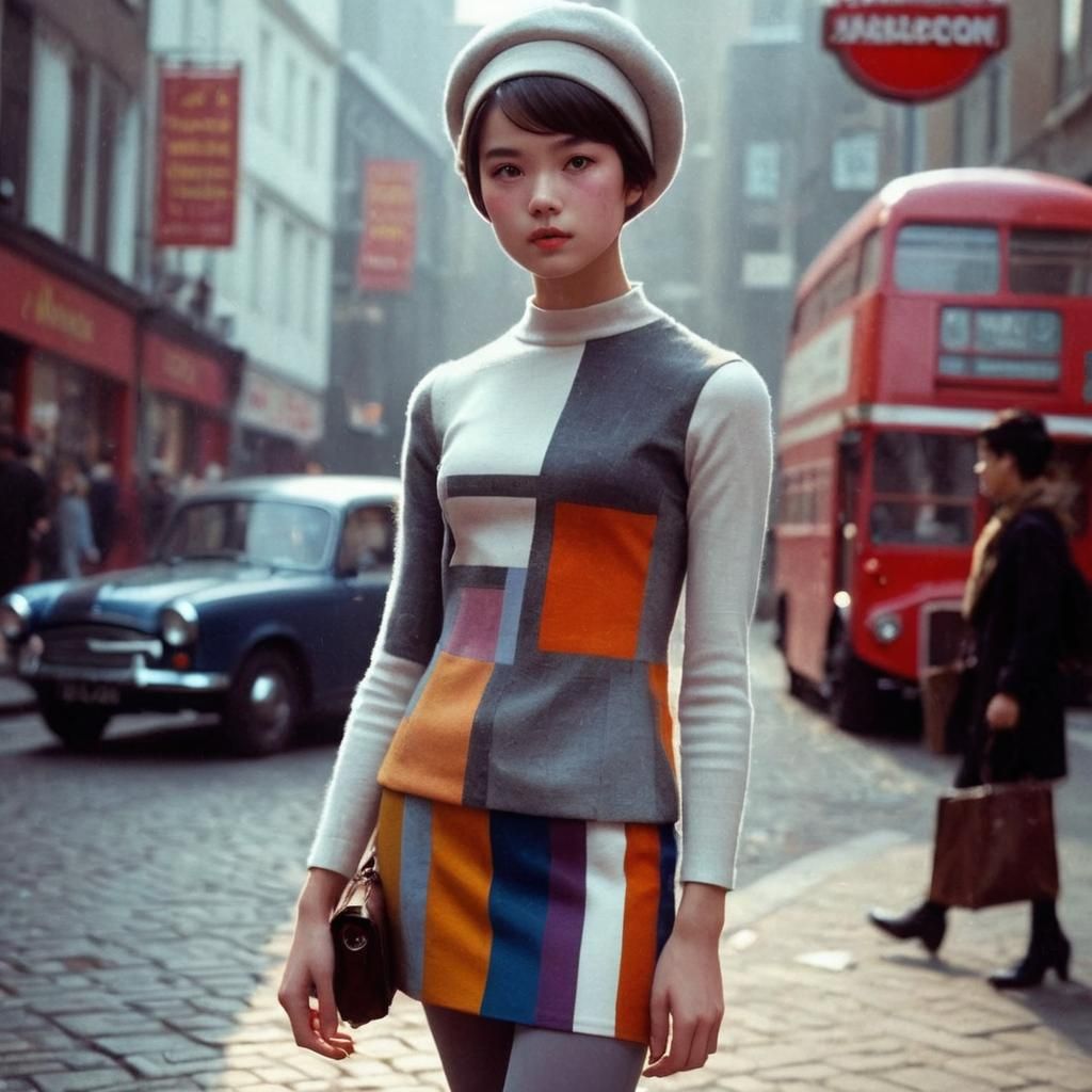 Carnaby Street Scene in London