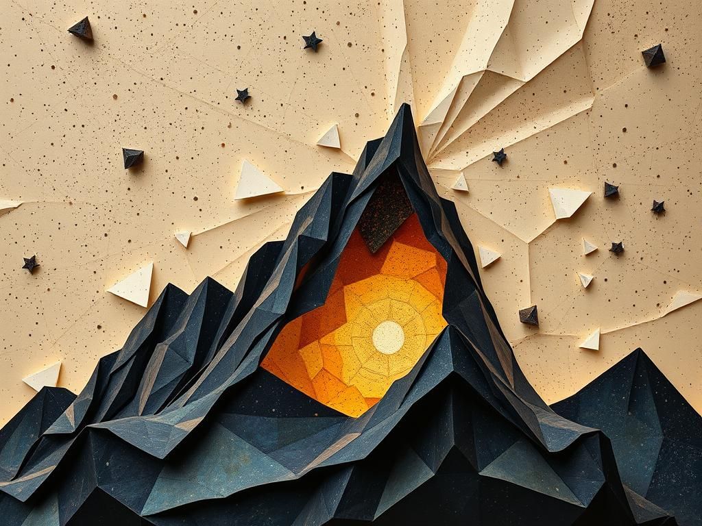 Metaphysical Stargazing in Multi-Layered Drawing Style