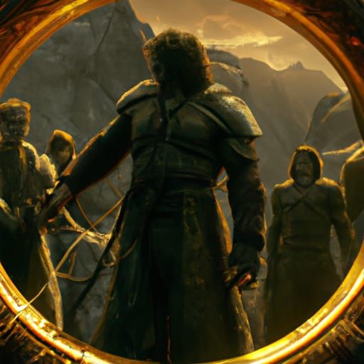 Epic Lord of the Rings Fantasy Art