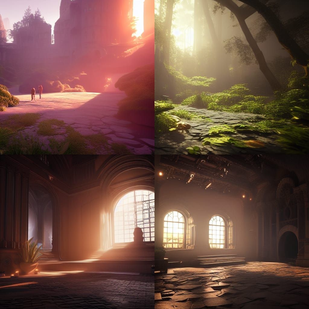 Lost in Time: Unreal Engine Concept Art