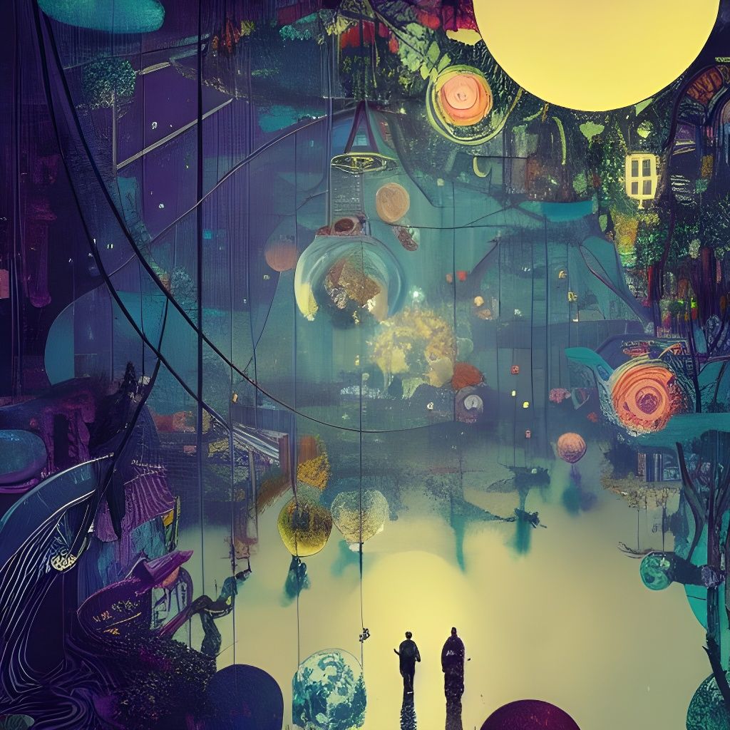 Paradise Snow Globe: Intricate Album Cover Art