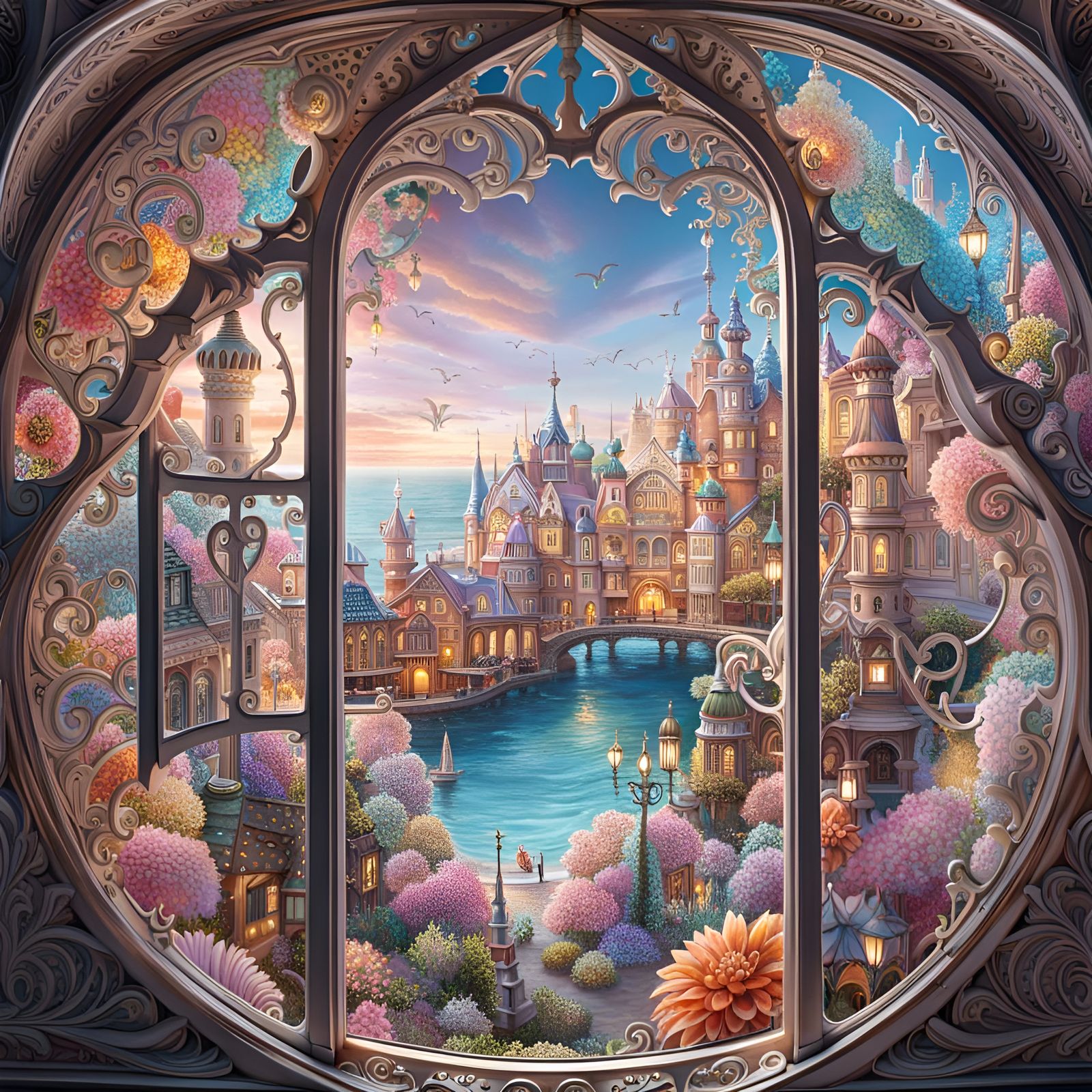 Once  upon a time, There is a Fairyland by the sea...