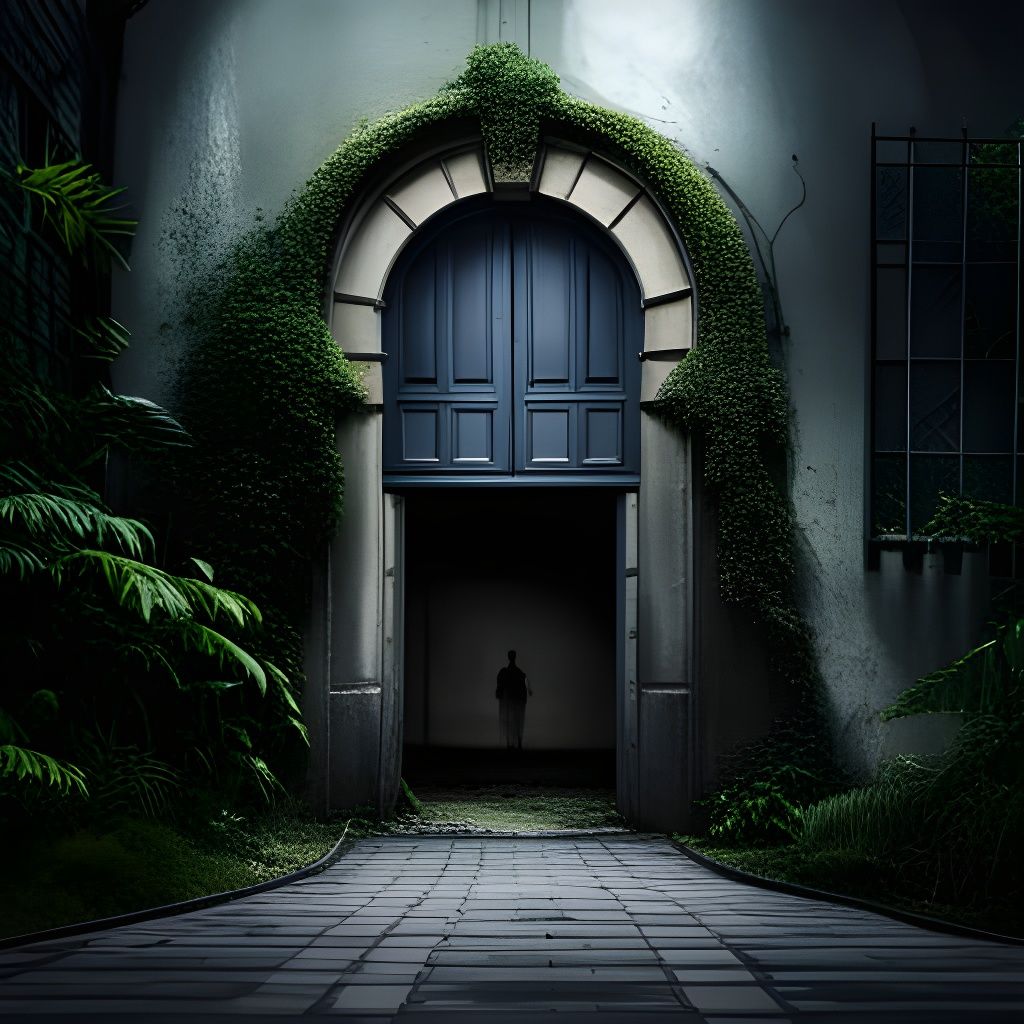 Creepy Haunted Castle in Photorealistic Style