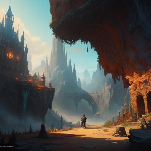 Tom and Jerry: Detailed Matte Painting