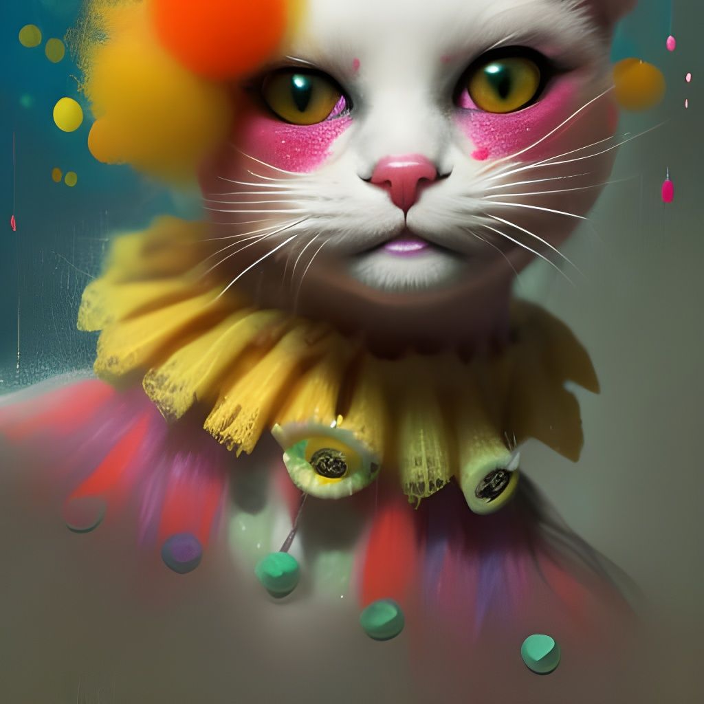 Clown cat 1