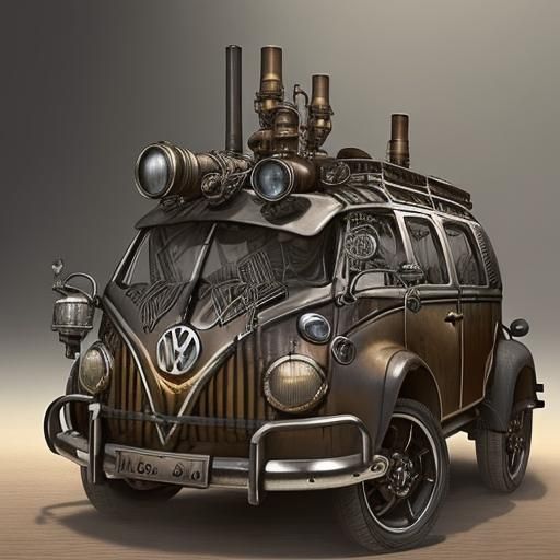 Steampunk Engine Design