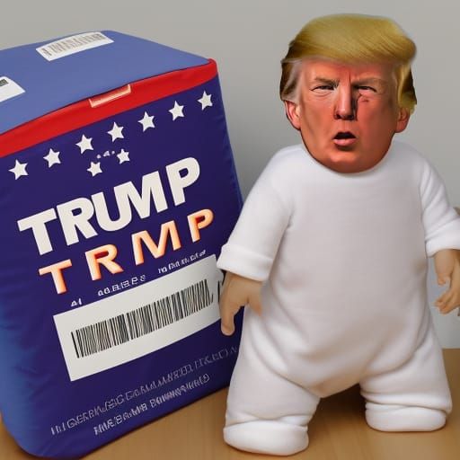 Donald Trump Nightmare Diaper