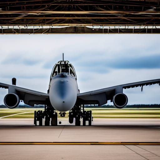 Military Cargo Aircraft on Airfield: Professional Photo