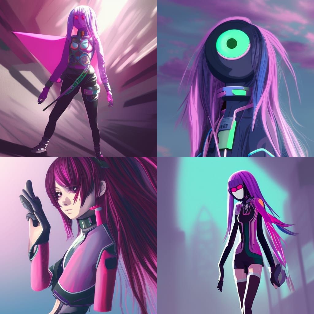 Bubblegum Goth Girl in Kamen Rider Style