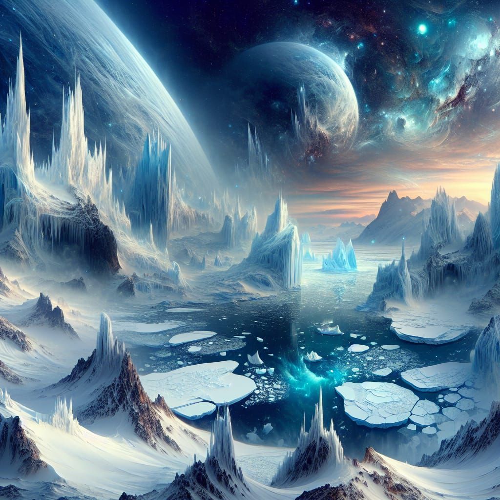 Antarctica: Good Versus Evil in Fantasy Concept Art