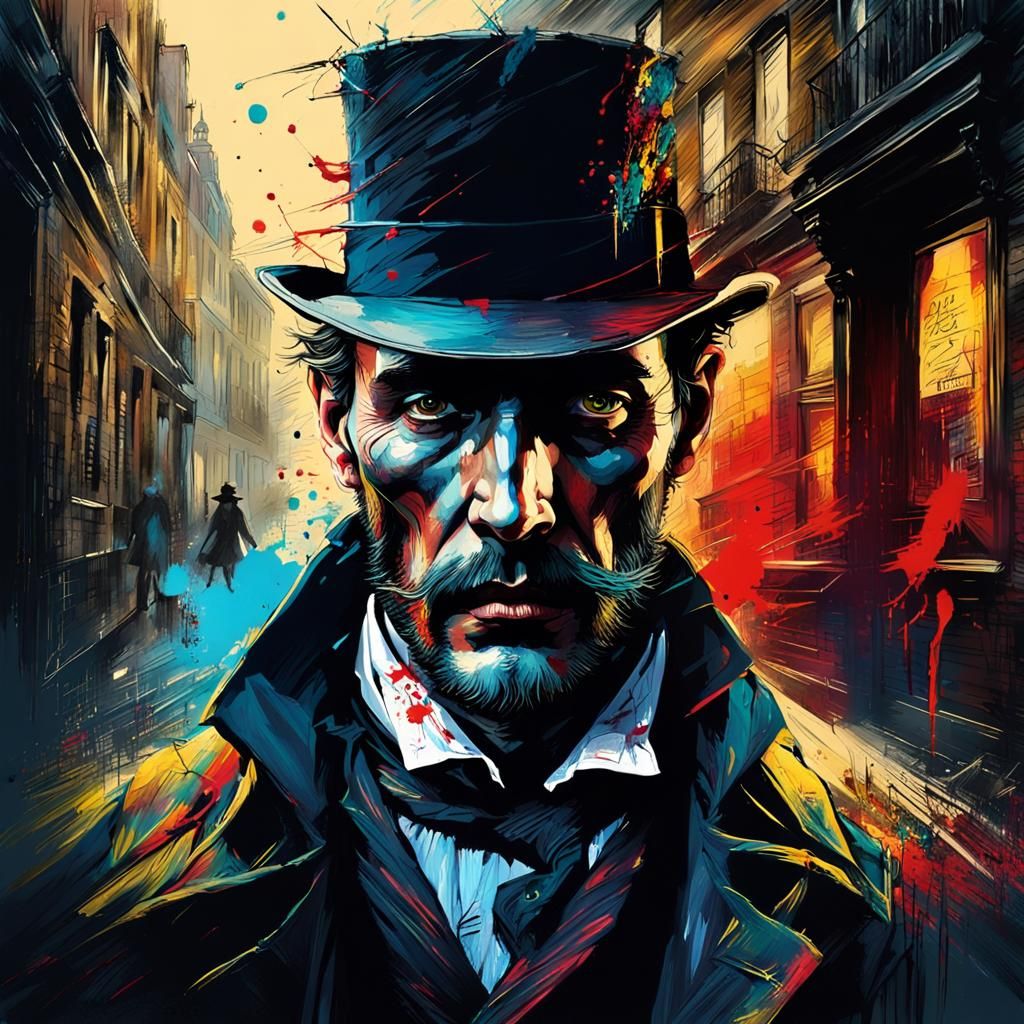 Dramatic Chase Scene: Jack the Ripper in London