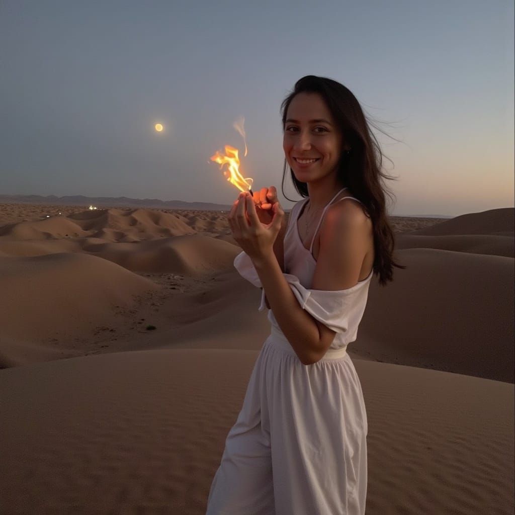 Layla Under the Desert Moon