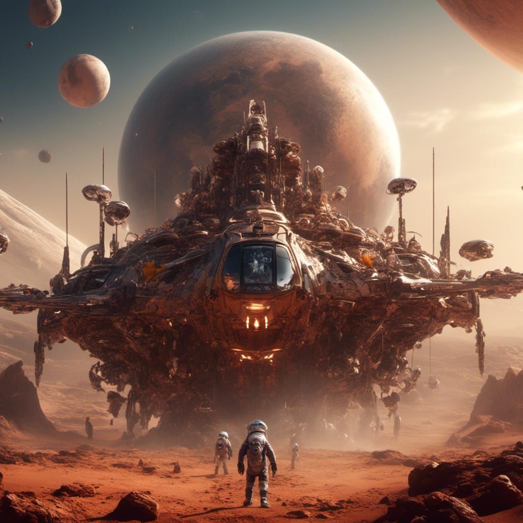 Ace of Spades Pilot's Voyage to Mars