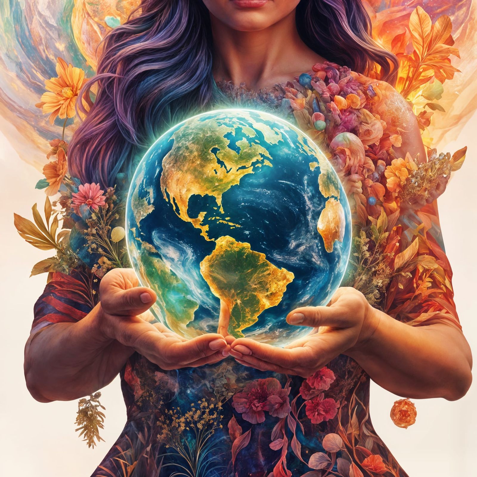 Mother Nature's Radiant Embrace