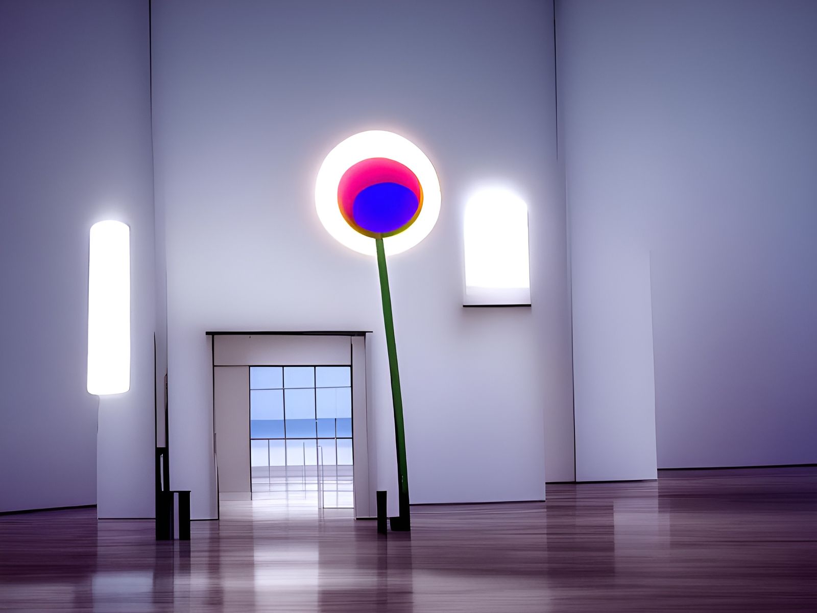 Poignant Minimalism Inspired by Dan Flavin
