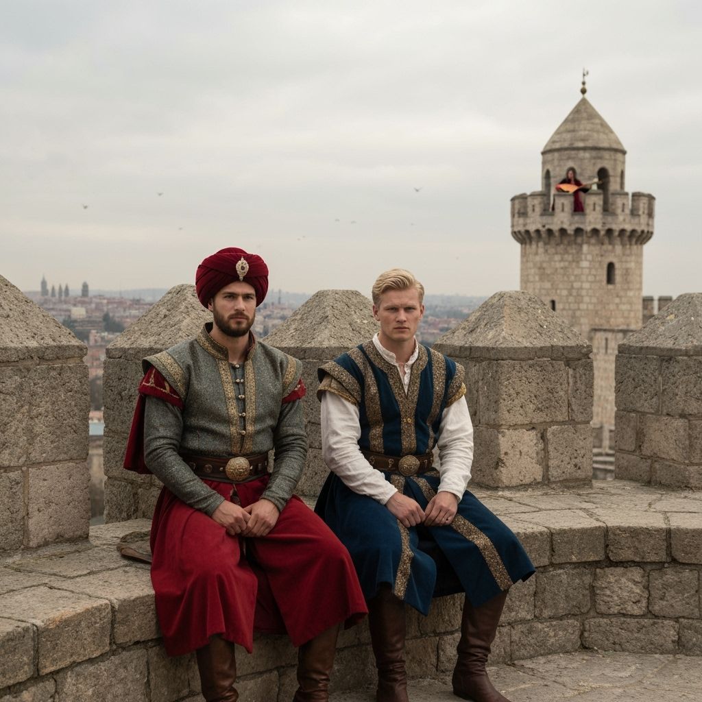 Medieval Princes on Constantinople Walls