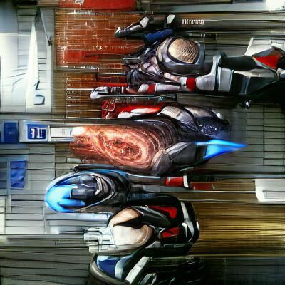 Mass Effect Inspired Sci-Fi Landscape